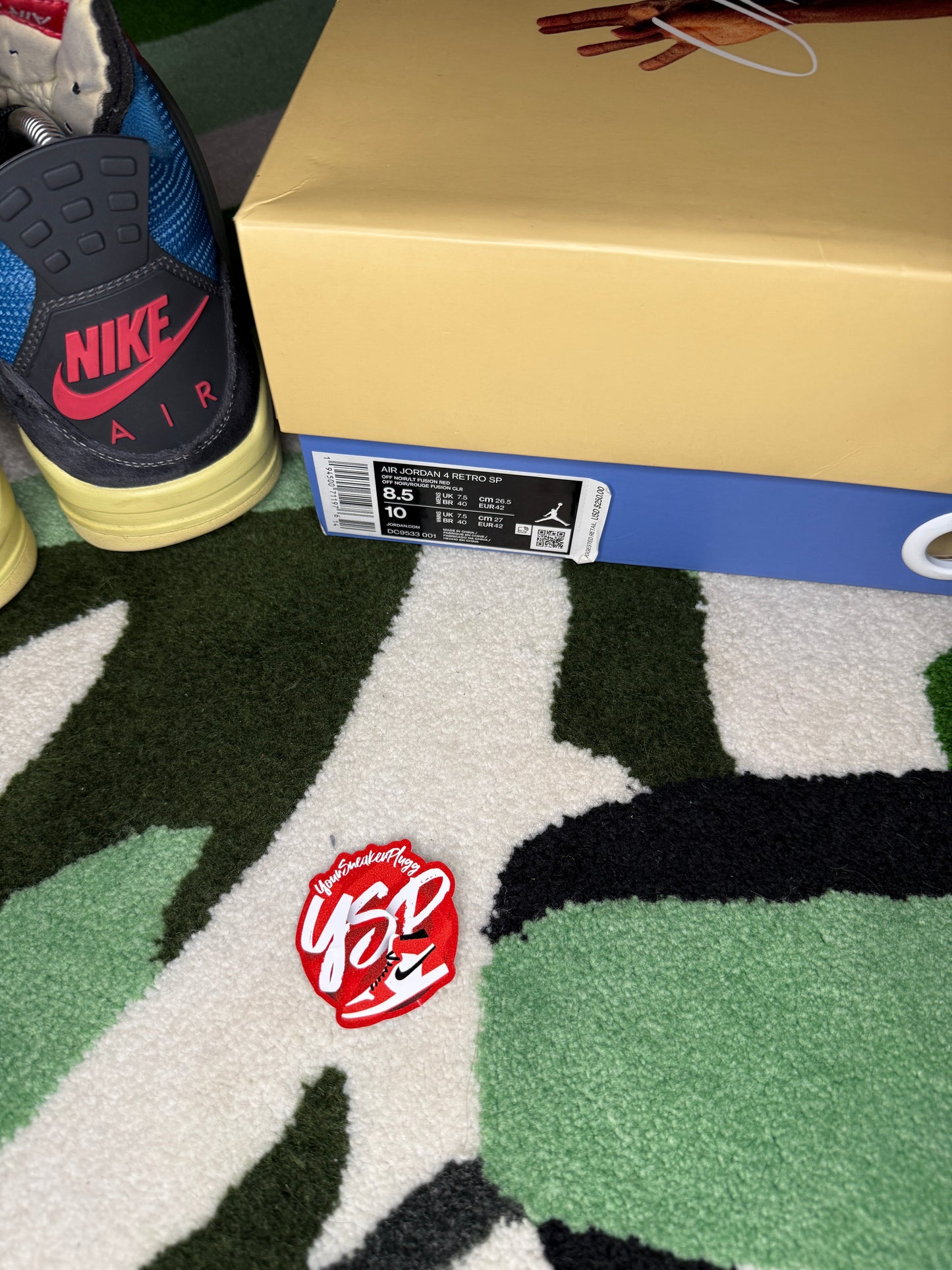 Jordan 4 Union LA “Off Noir”