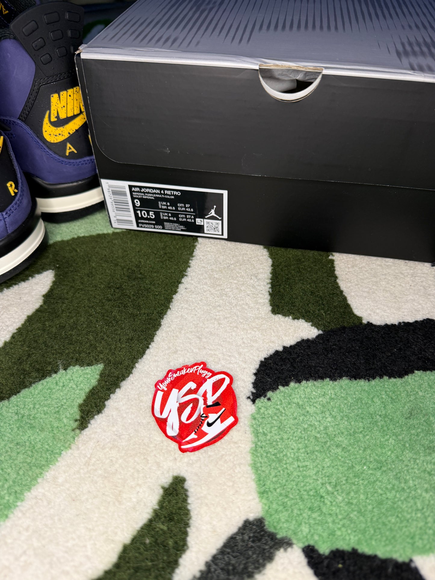 Jordan 4 “Lakers”