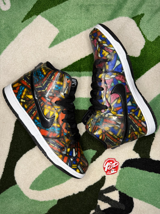 Nike SB Dunk High Concepts Stained Glass