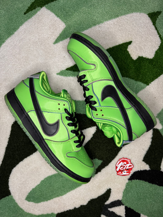 Nike SB Dunk Low Powerpuff “Buttercup”