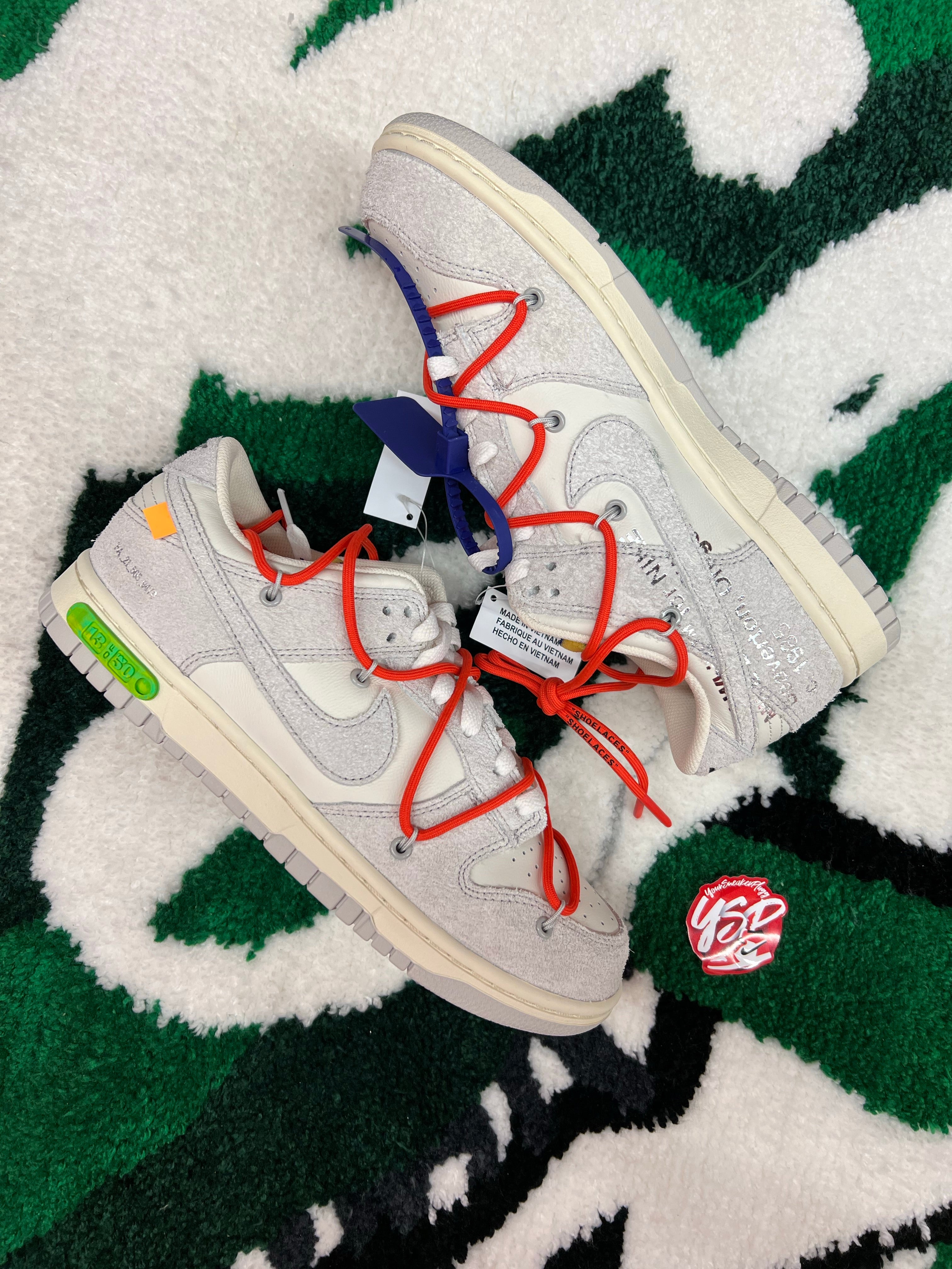 Nike off-white dunk low lot 13 Of 50 Exclusive Release Size 8.5