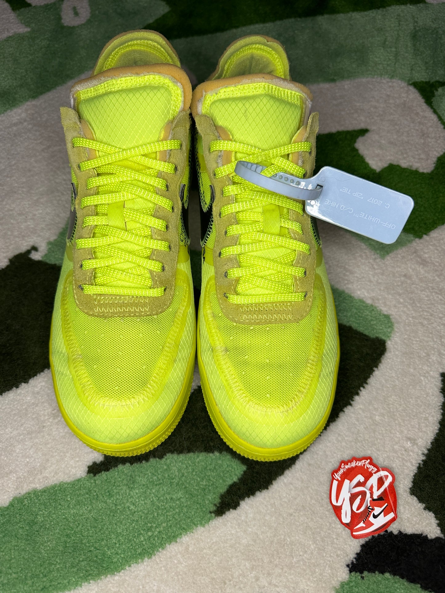 Nike AF1 OFF-WHITE “Volt”