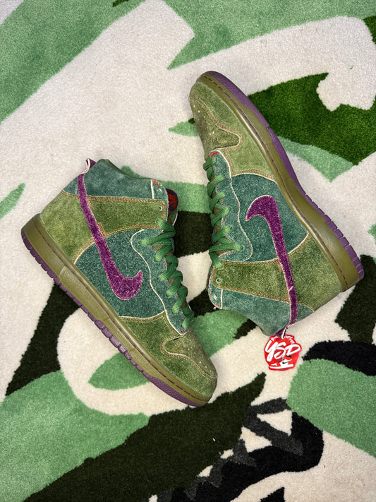 Nike SB Dunk High “Skunk”