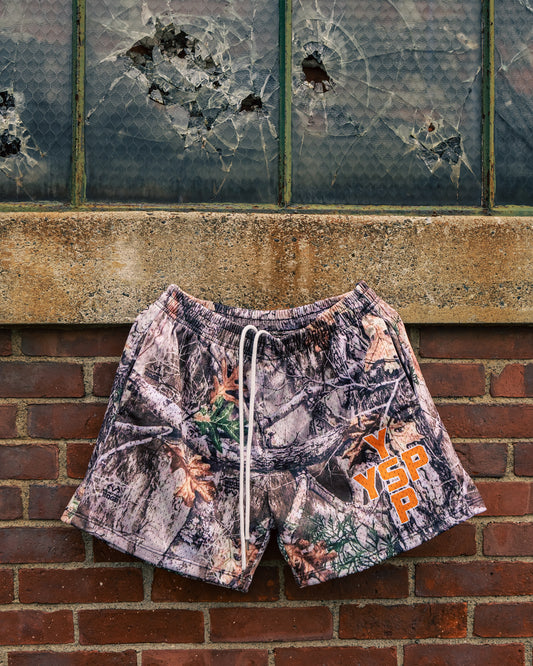 YSP Camo Mesh Shorts