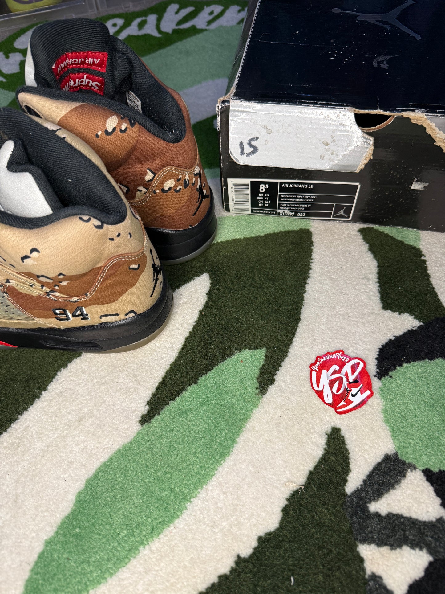 Jordan 5 Supreme “Camo”