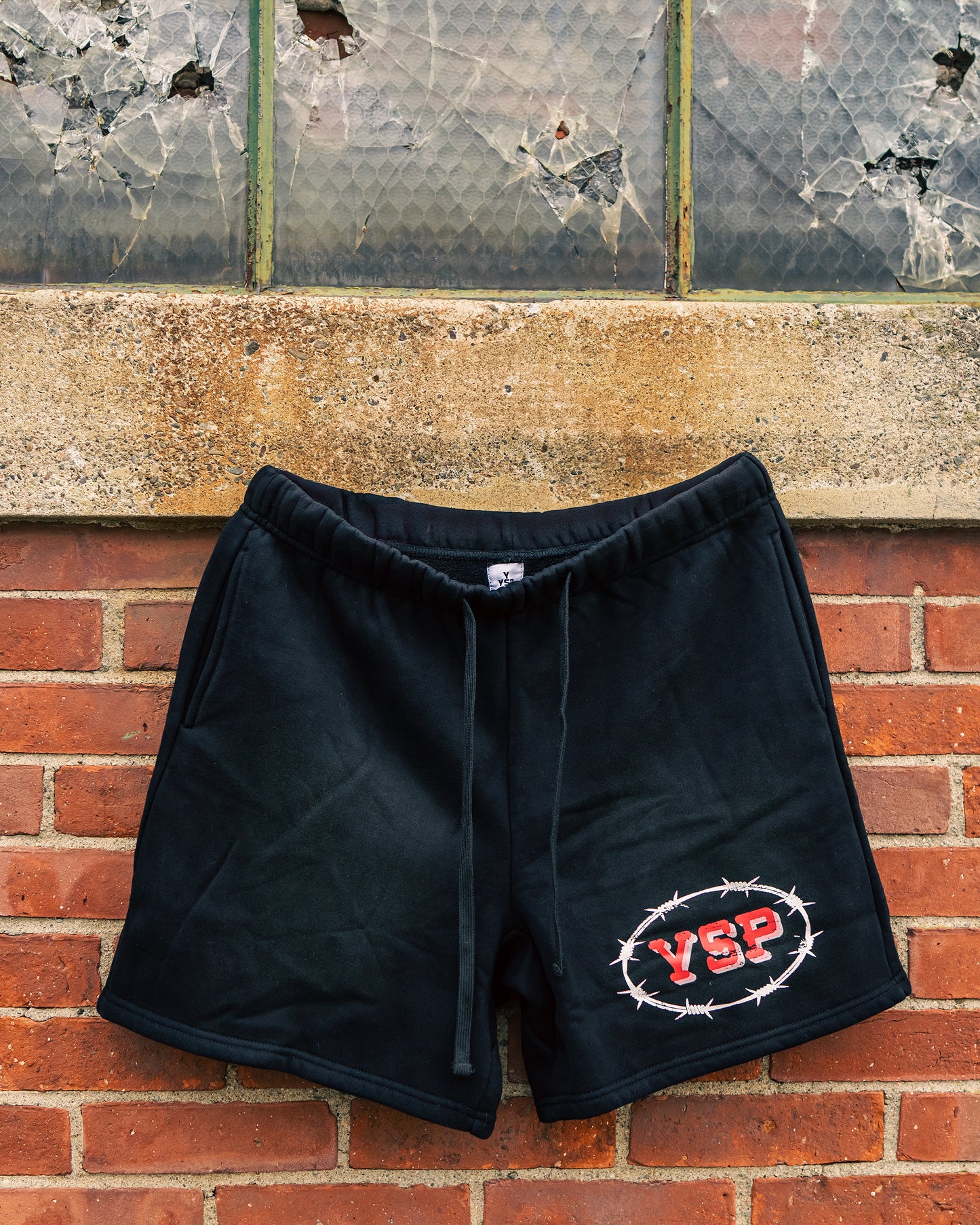 YSP Barbed Wire Sweat Shorts