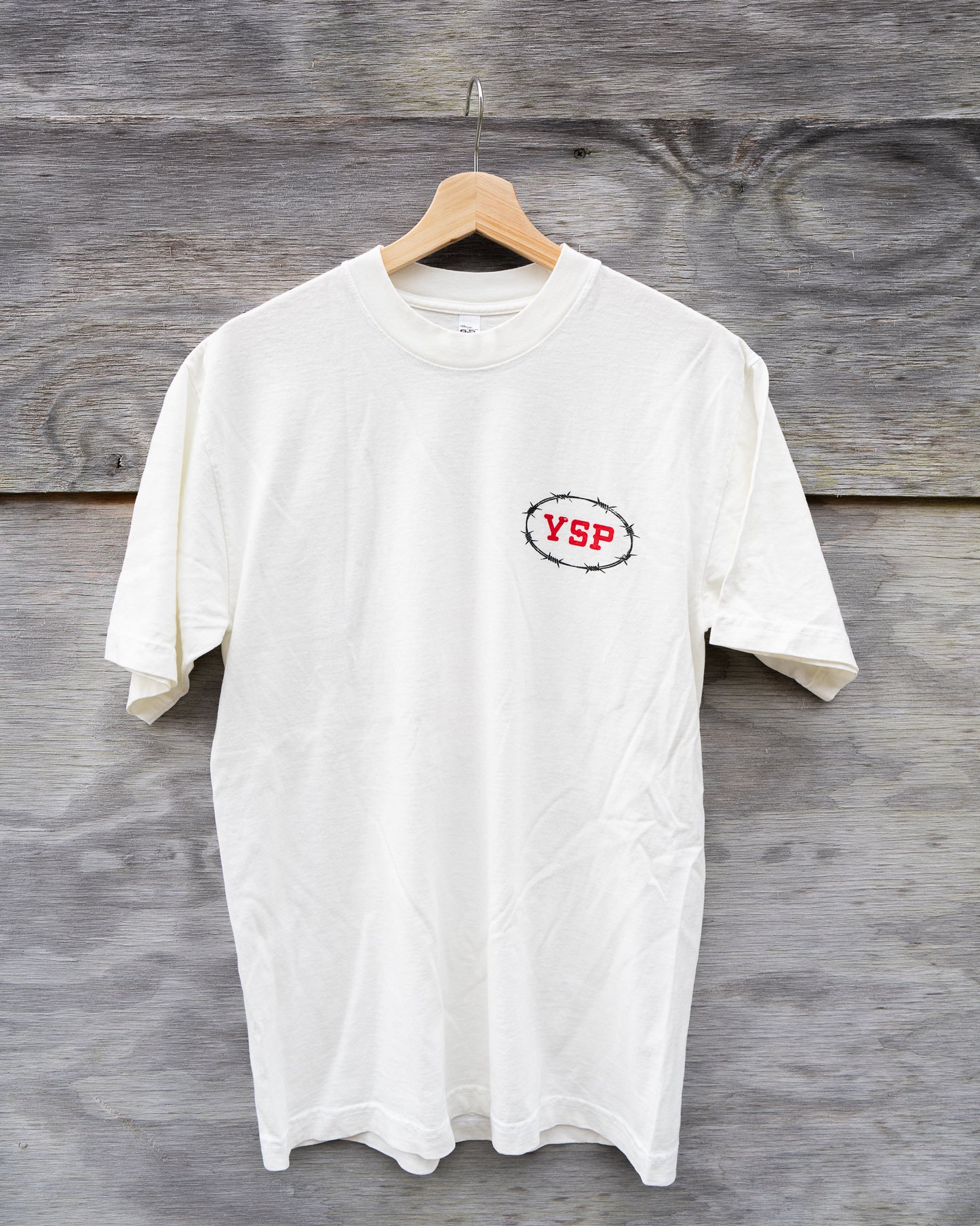 YSP Barbed Wire Tee White