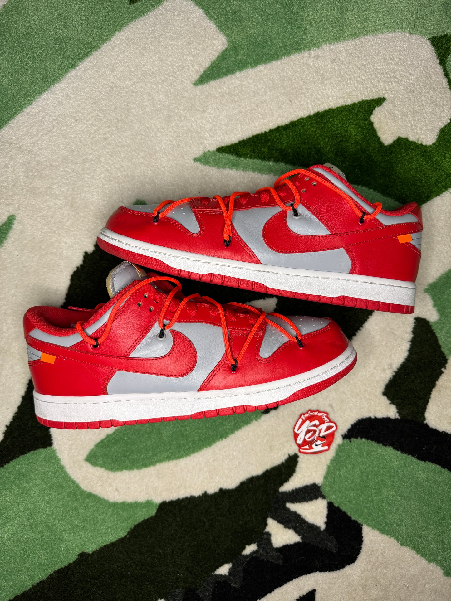 Nike Dunk Low OFF-WHITE “University Red”