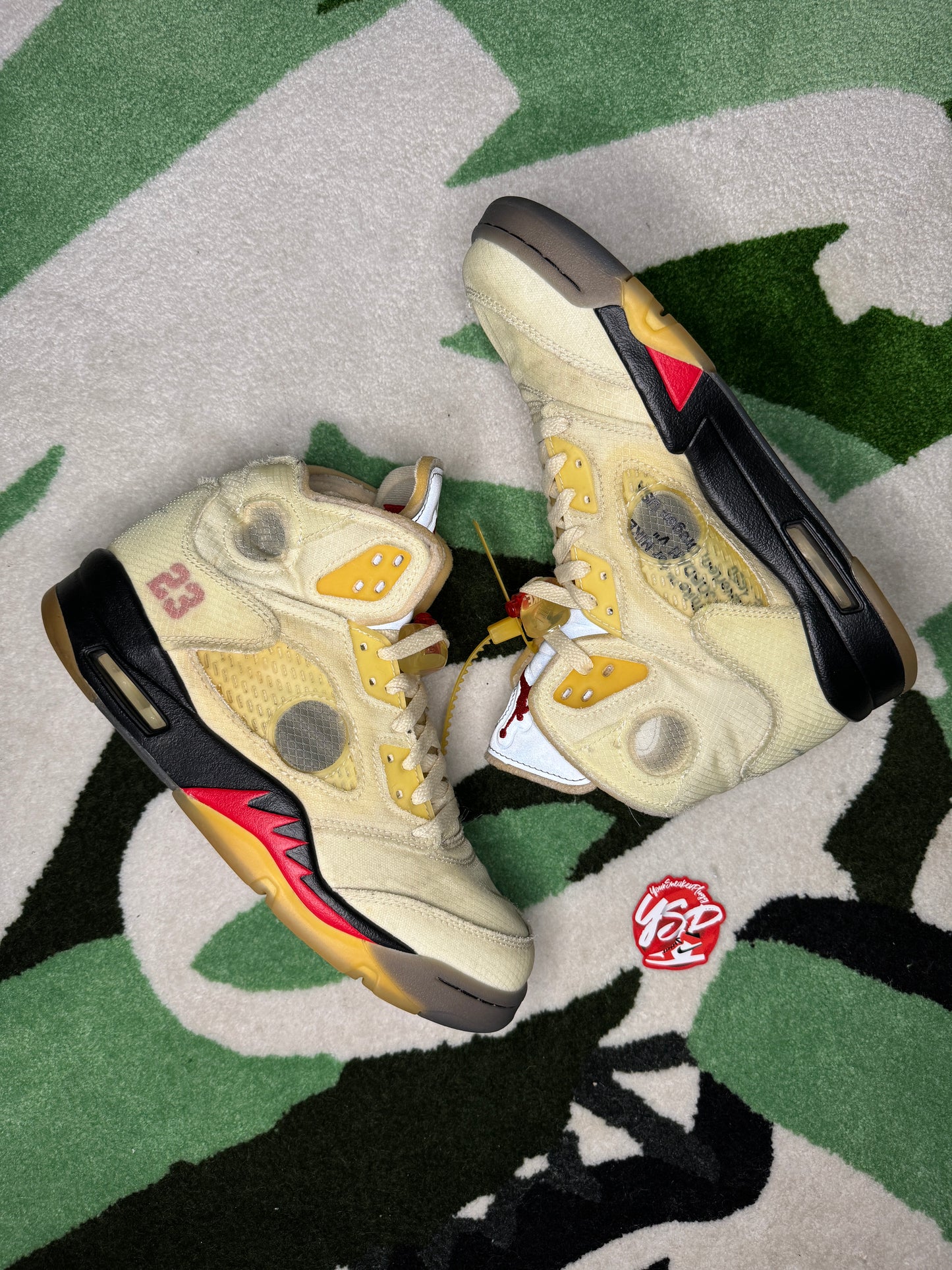 Jordan 5 OFF-WHITE “Sail”