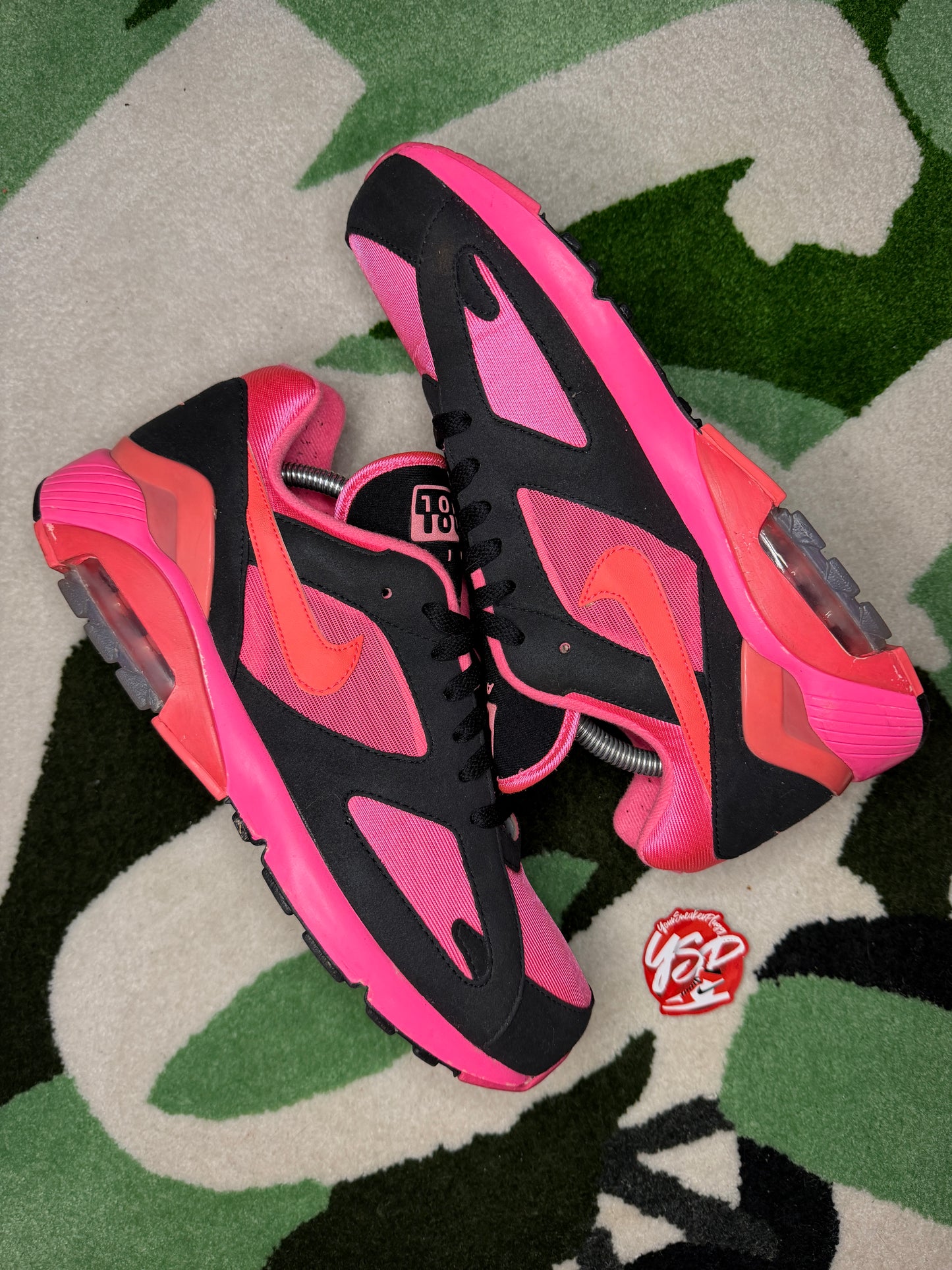 Nike Airmax 180 CDG (Comme Des Garçons) Black