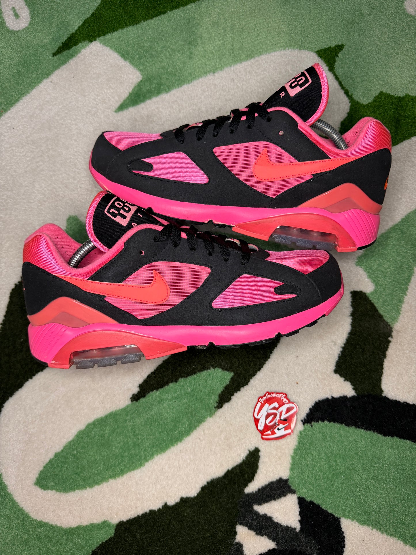 Nike Airmax 180 CDG (Comme Des Garçons) Black
