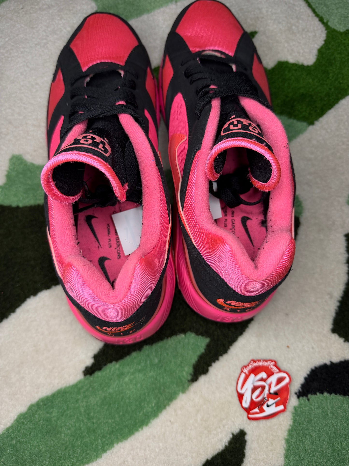Nike Airmax 180 CDG (Comme Des Garçons) Black
