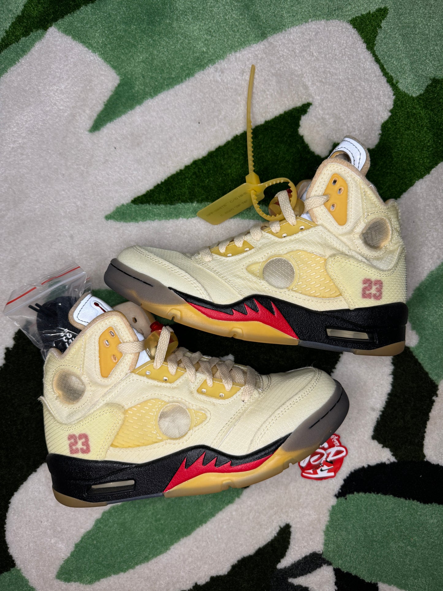 Jordan 5 OFF-WHITE “Sail”