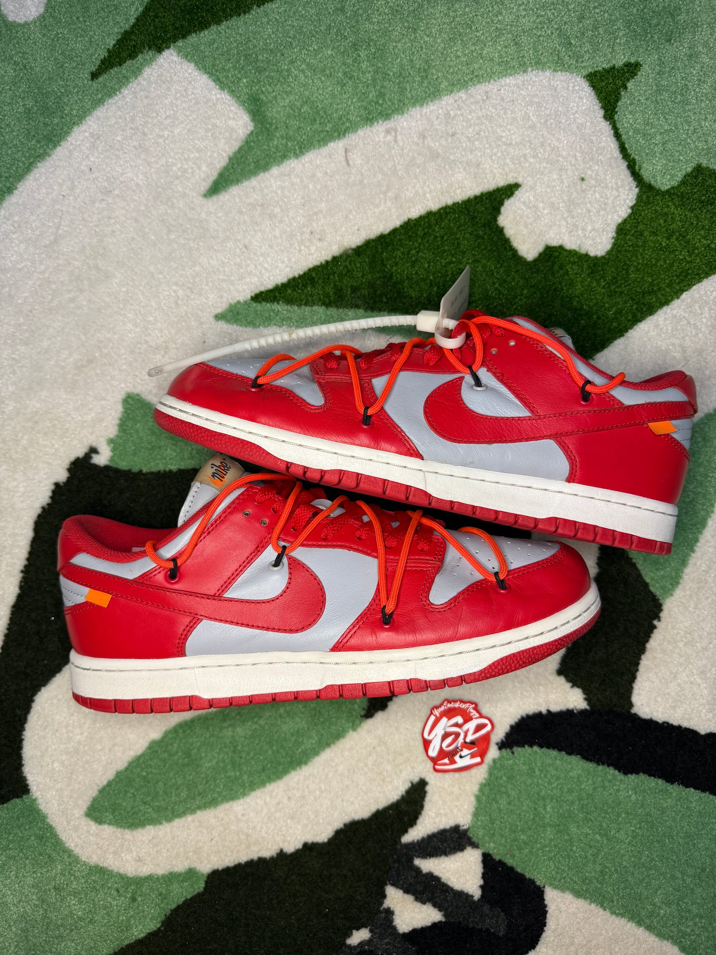 Nike Dunk OFF-WHITE “University Red”