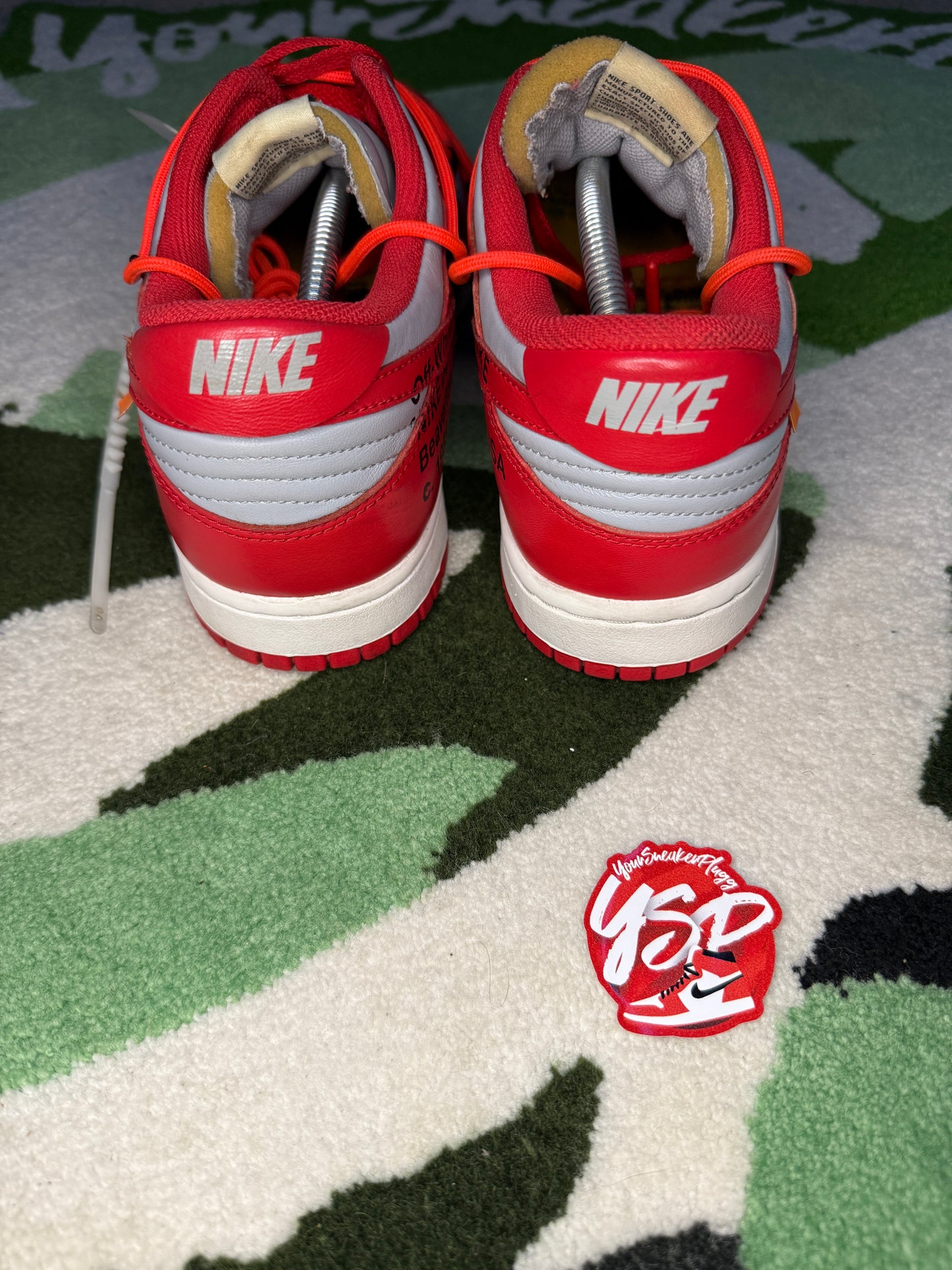 Nike Dunk OFF-WHITE “University Red”