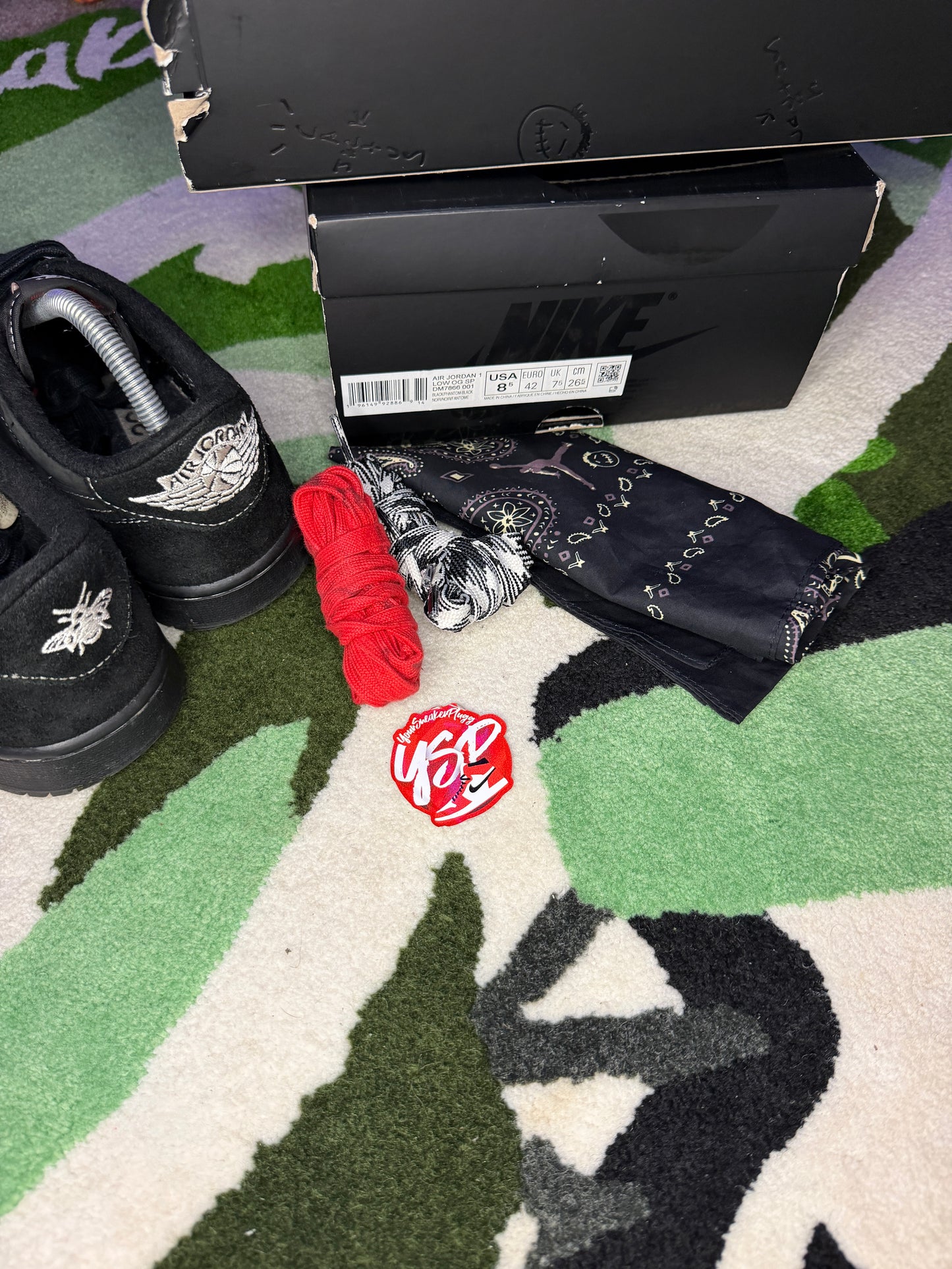Jordan 1 low Travis Scott “Phantom”