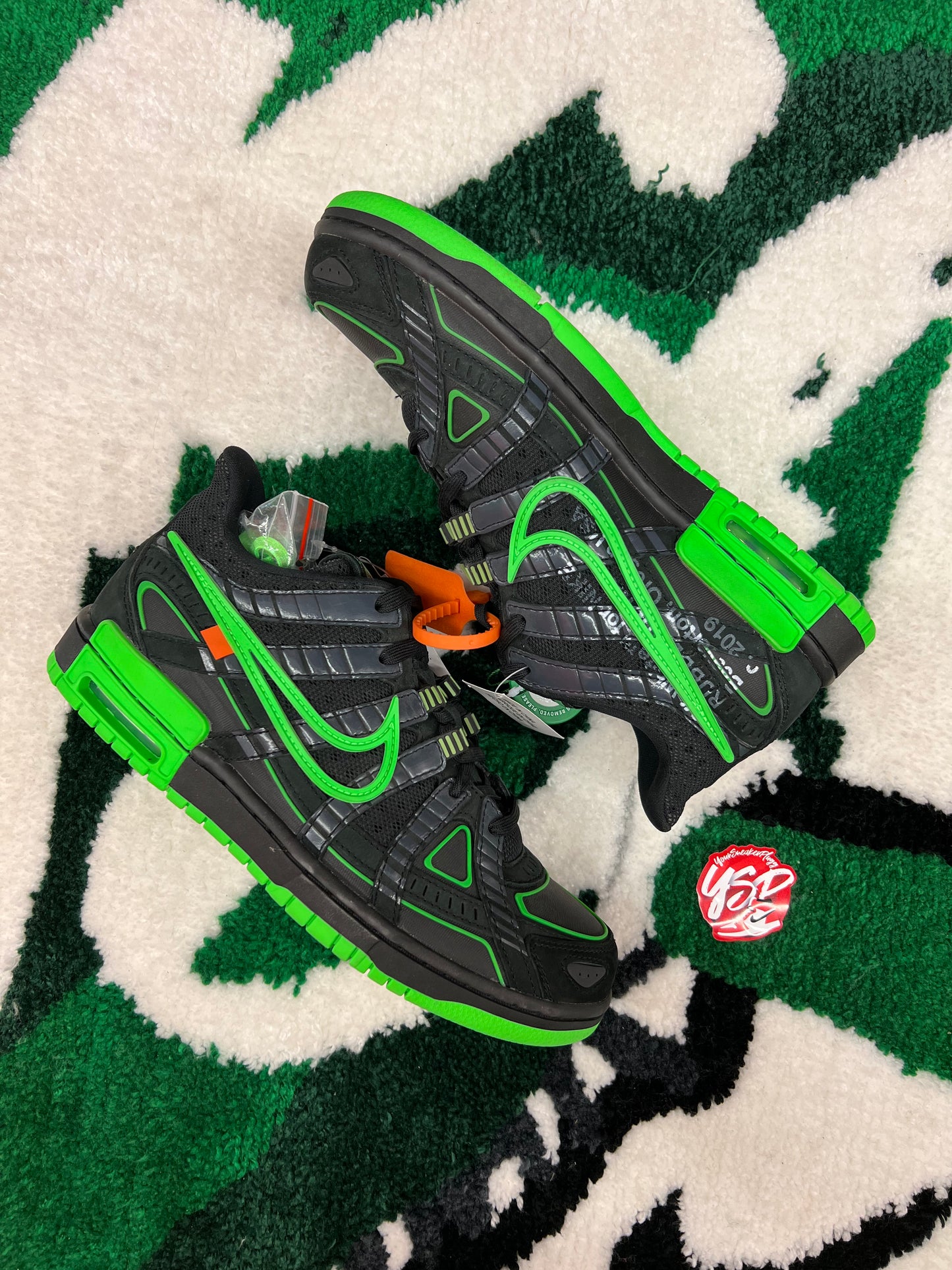 Nike Air Rubber Dunk OFF-WHITE “Green Strike”